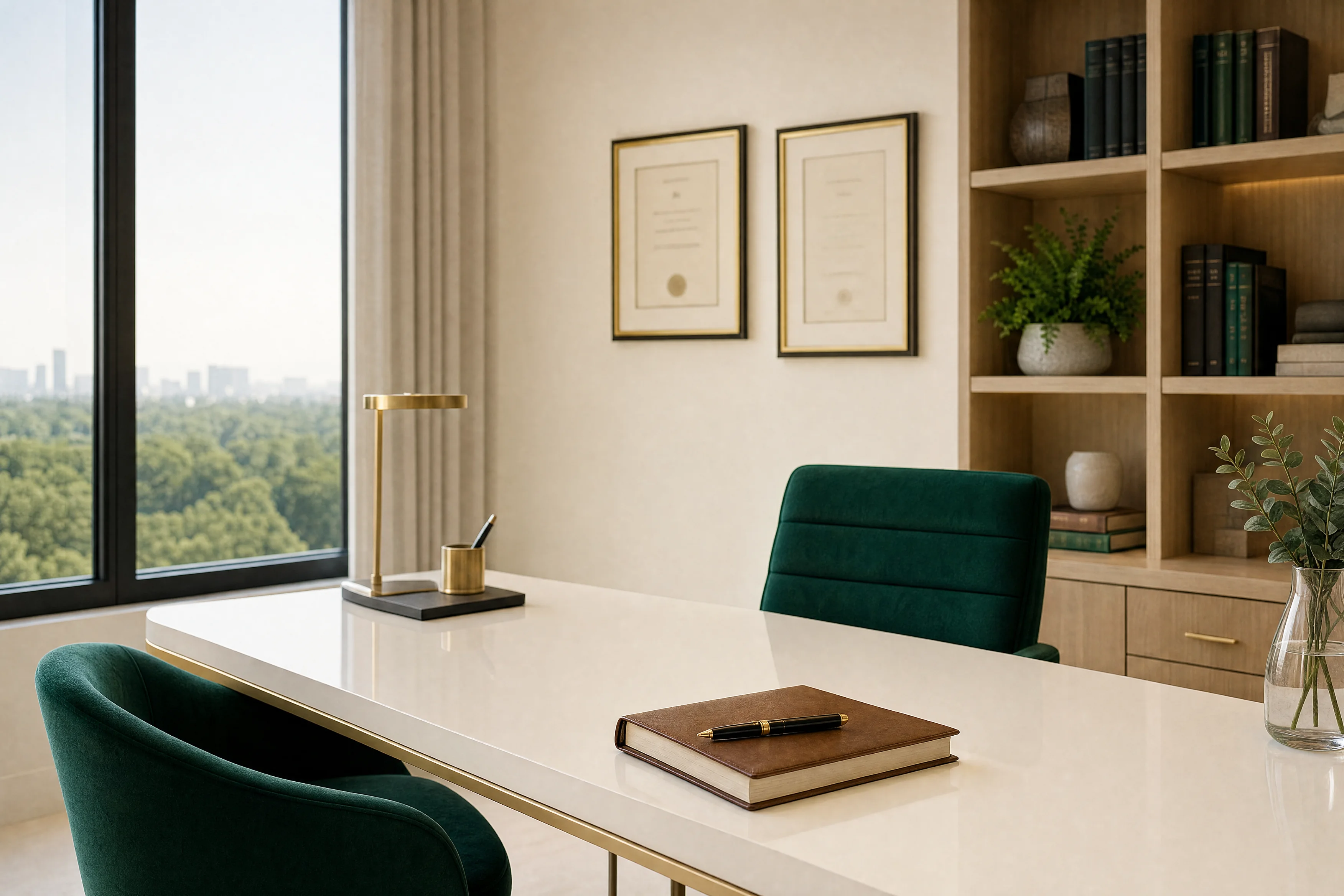 Ambiente de consulta privada en Infiniti Living