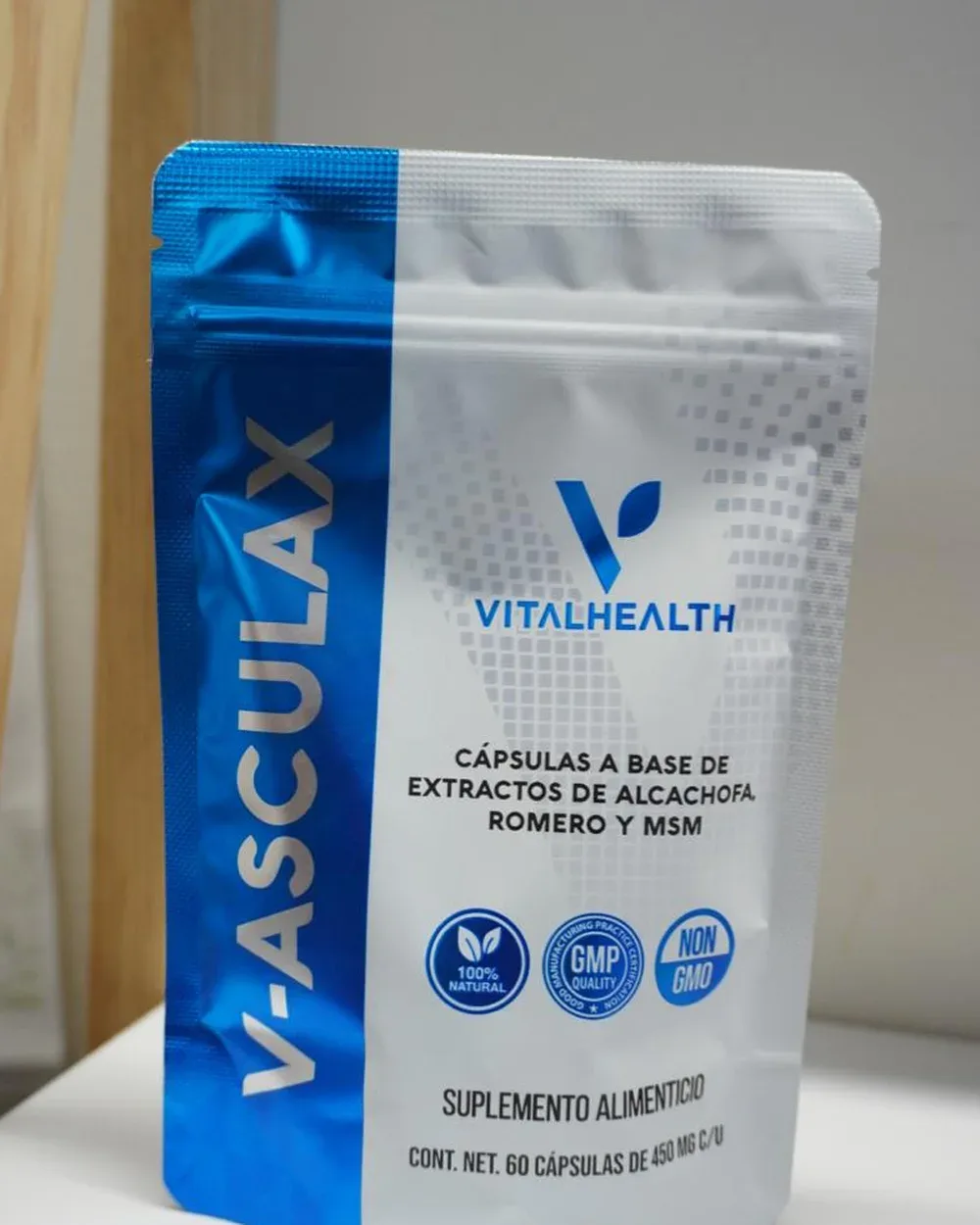 V-Asculax — Alcachofa, romero y MSM para la circulación