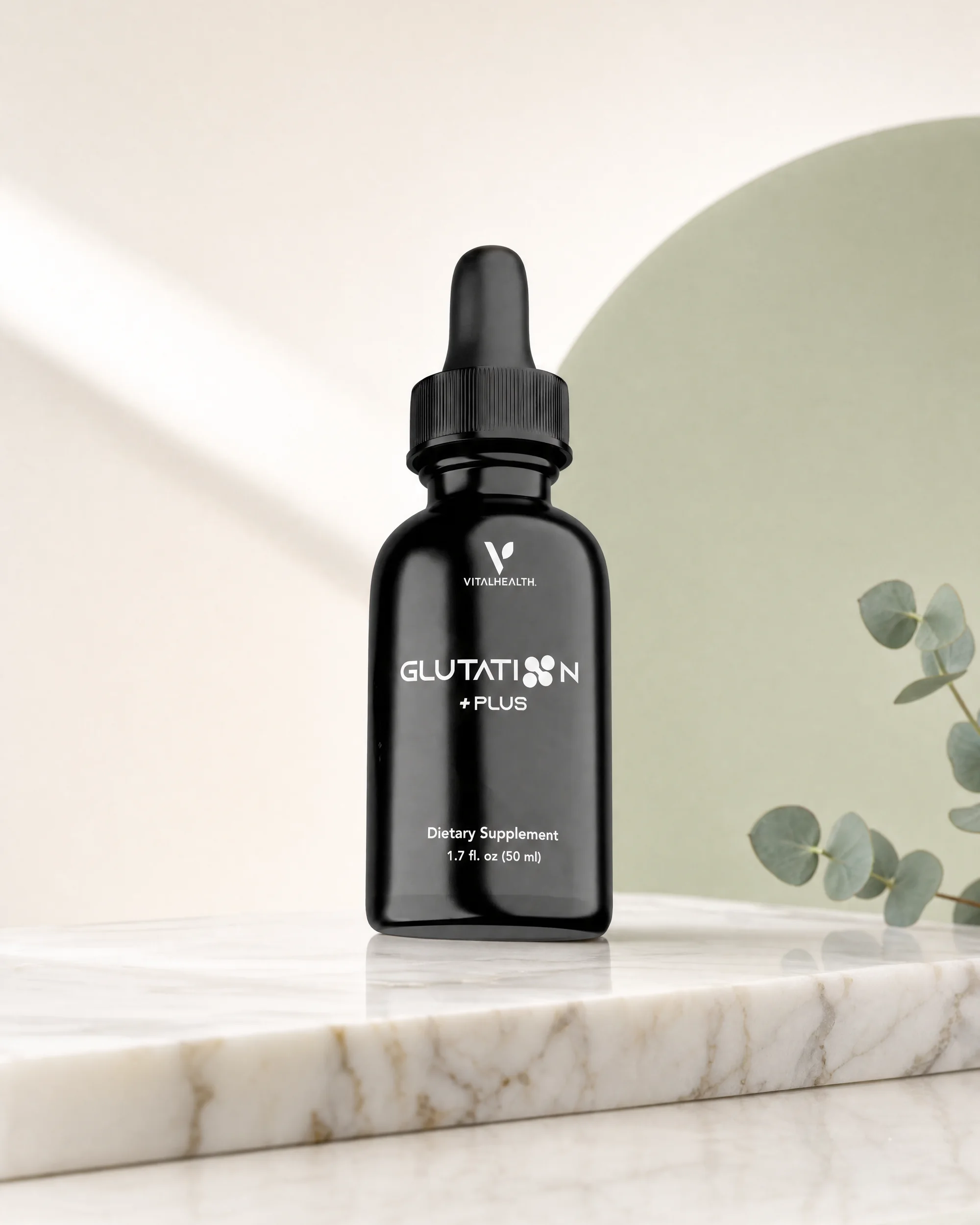Glutation Plus — Glutatión líquido con L-cisteína y clorofila