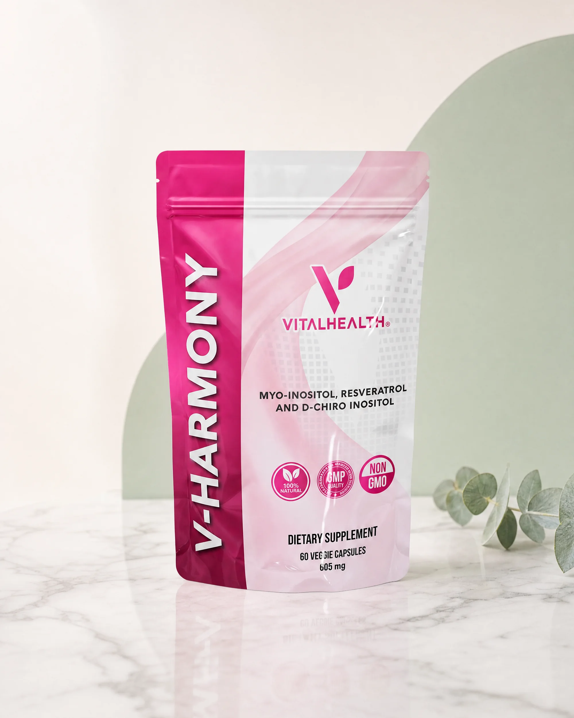 V-Harmony — Equilibrio hormonal para la mujer