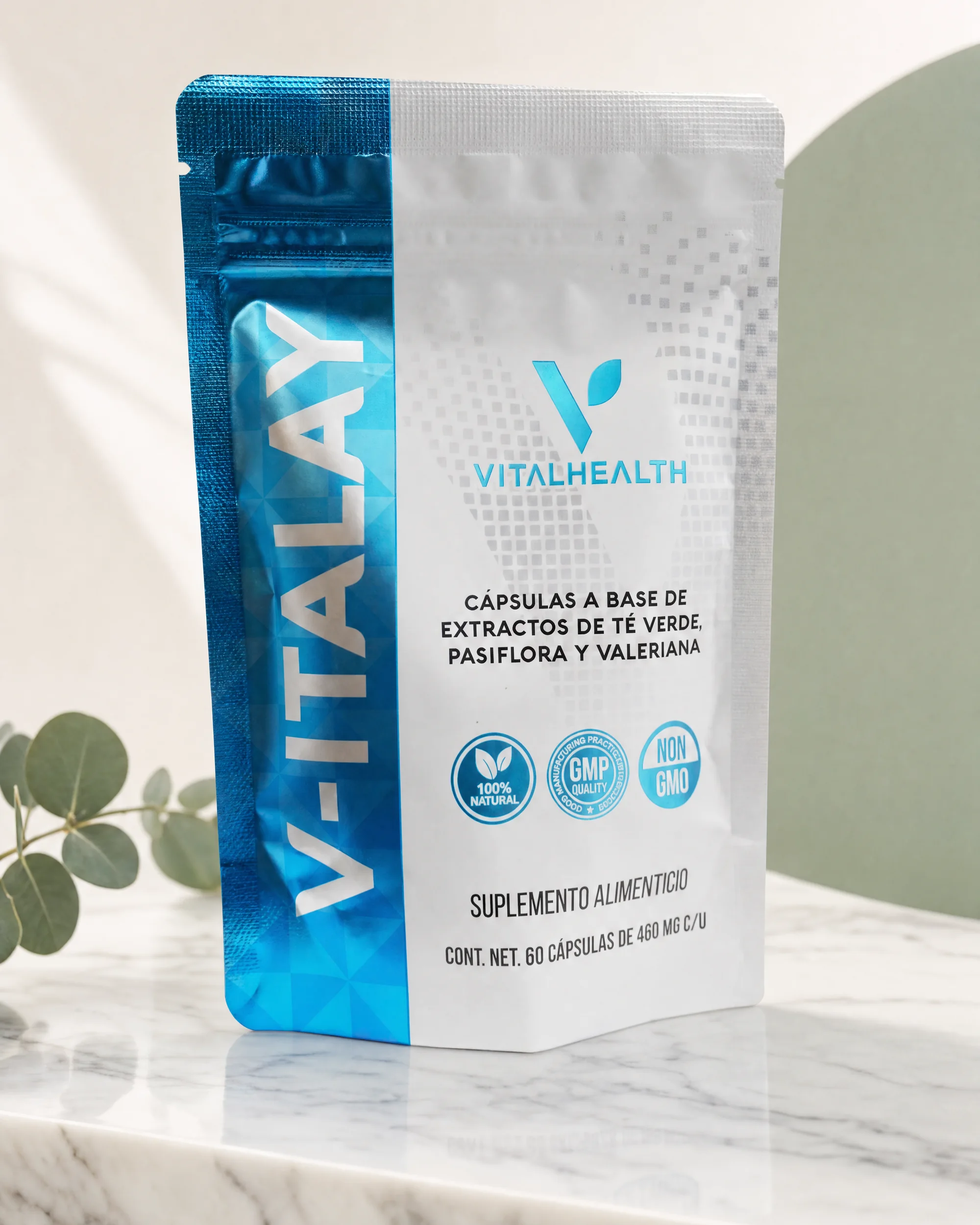 V-Italay — Té verde, pasiflora y valeriana para el descanso