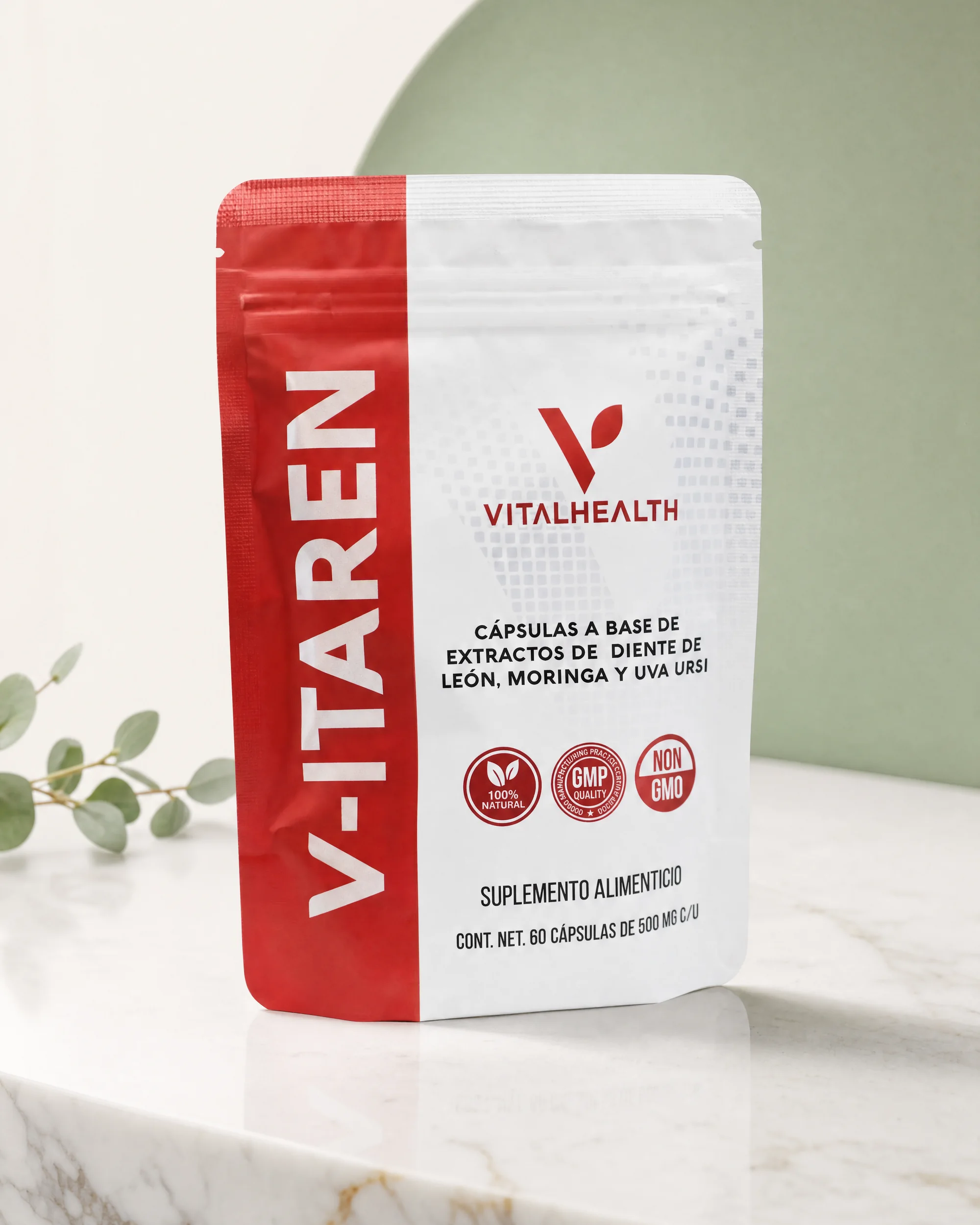 V-Itaren — Diente de león, moringa y uva ursi