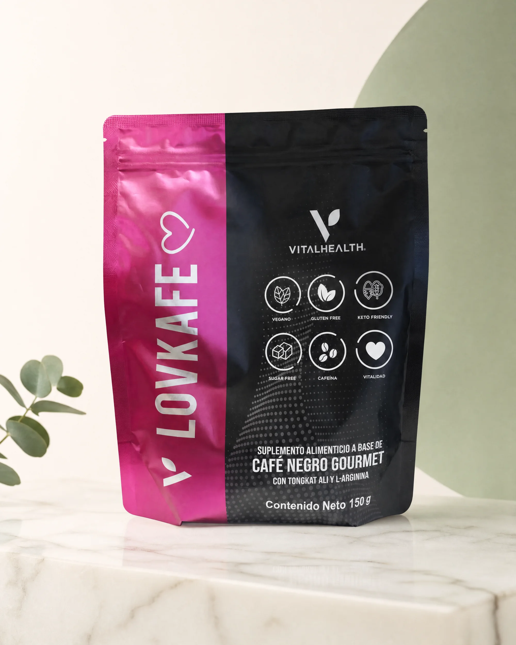 V-LovKafe — Café con tongkat ali y shilajit para la vitalidad