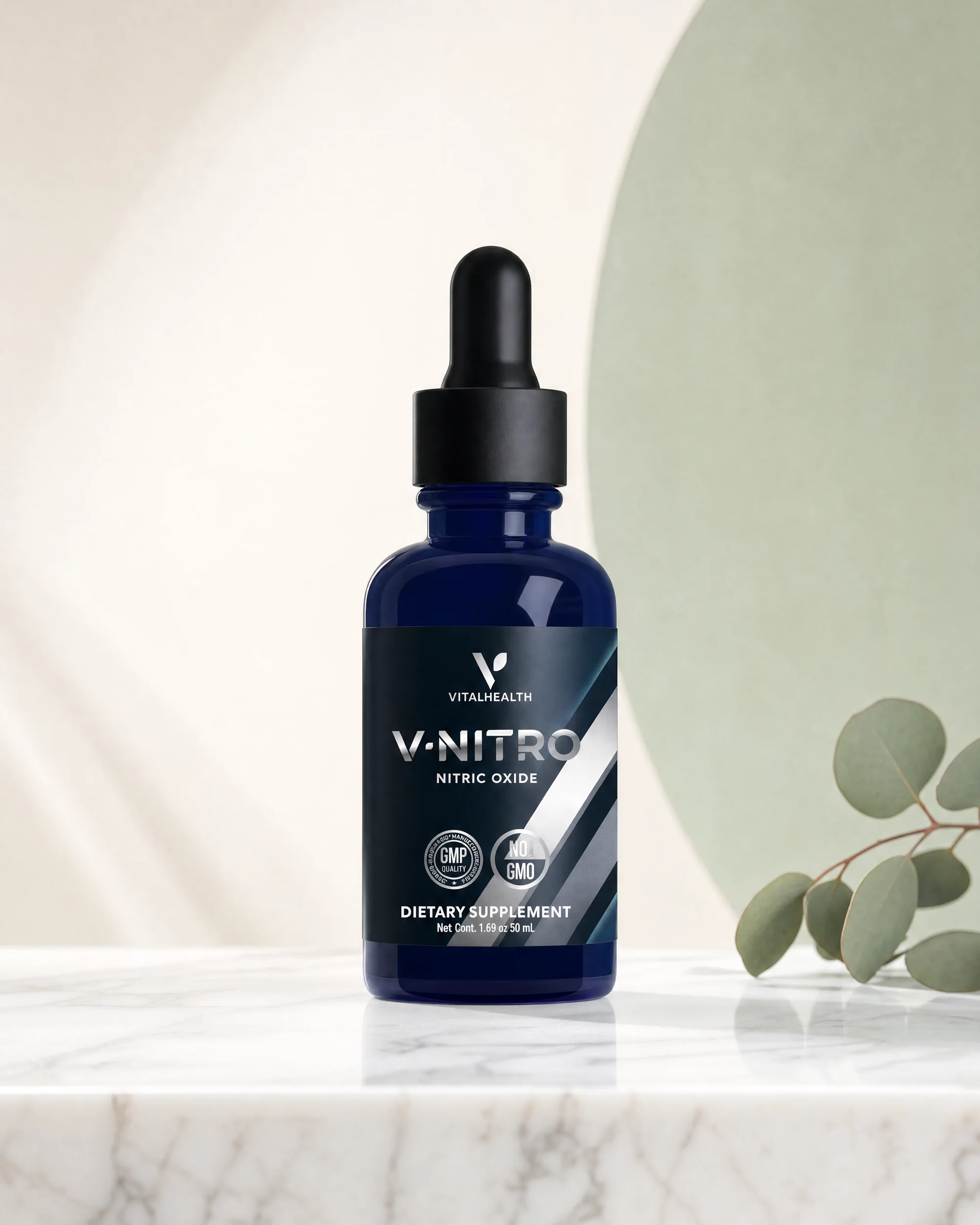 V-Nitro — Óxido nítrico con betabel y espinaca roja