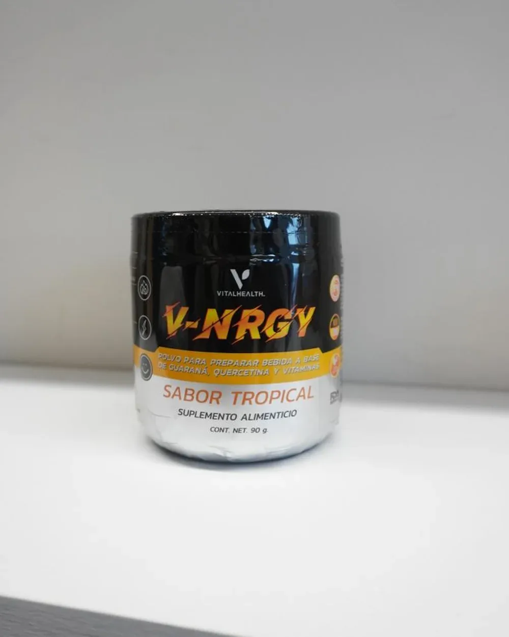 V-NRGY Tropical — Energía limpia y enfoque mental · sabor tropical