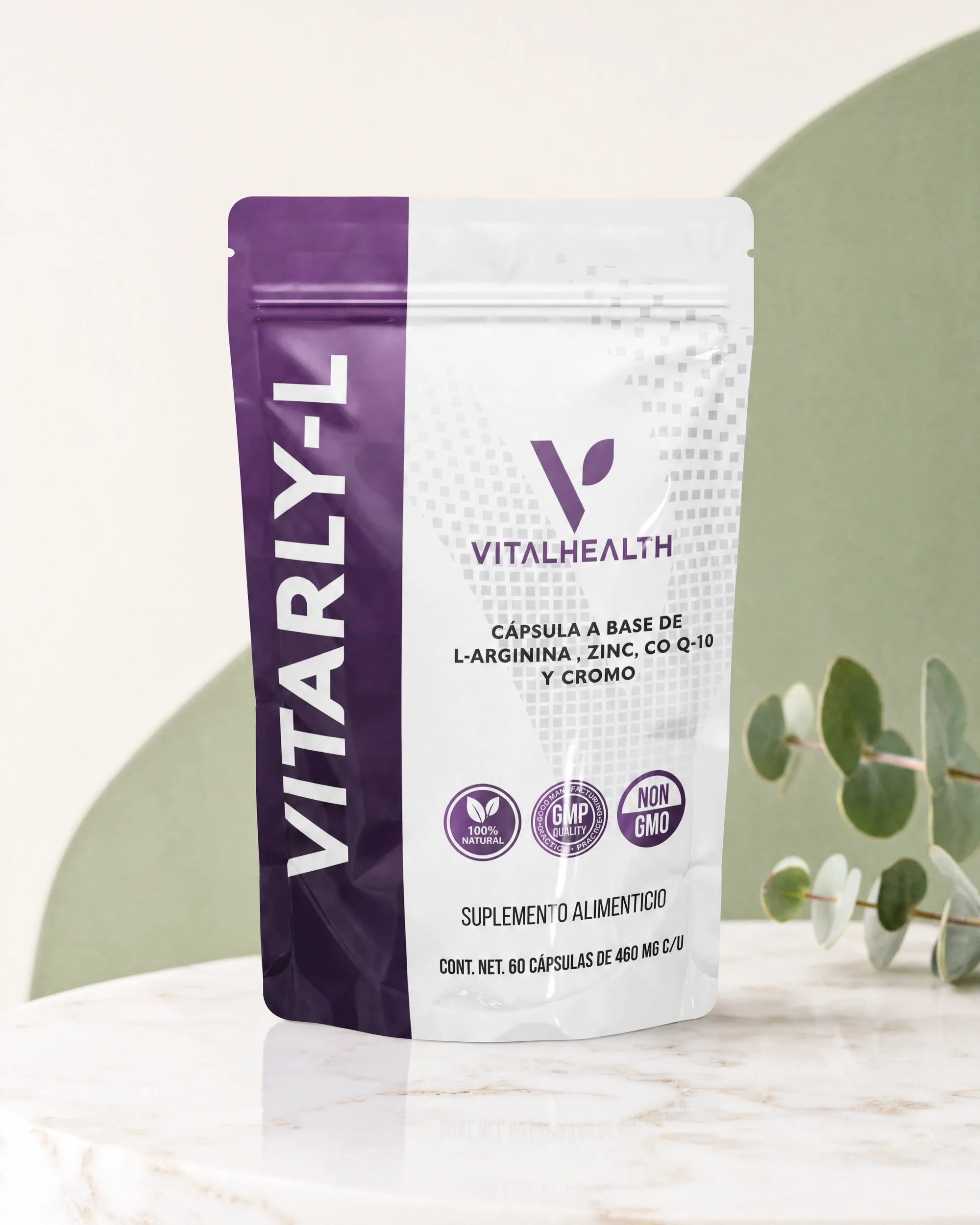 Vitarly-L — Cafeína, L-arginina y té verde para tu rendimiento