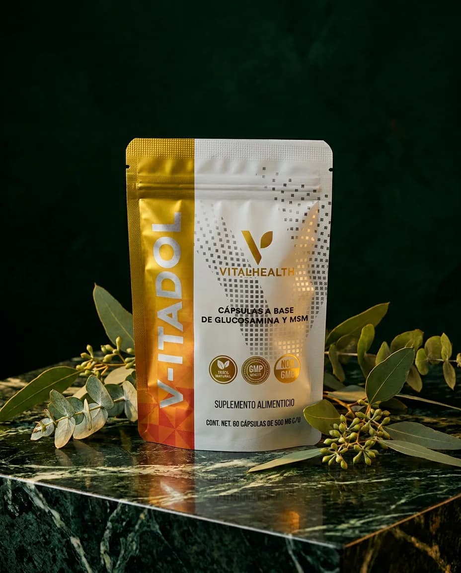 V-Itadol — Glucosamina y MSM para el confort articular