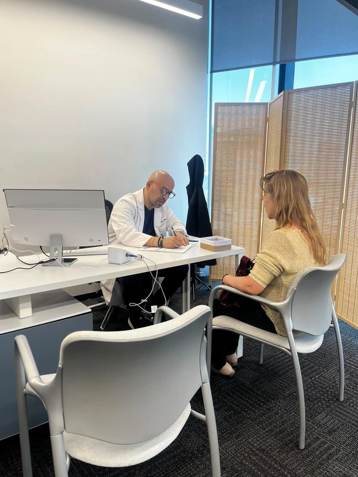 Atención médica en el consultorio de Infiniti Living